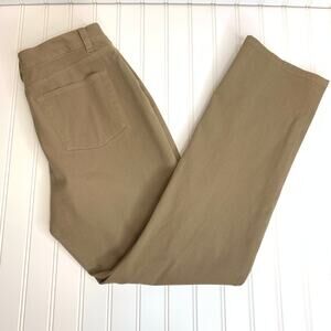 Chaps Khaki Pants 5 Pocket Style Sz 6